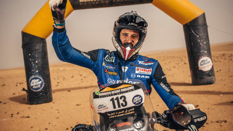 Pol Tarres leva a Yamaha Tenere para a vitória no Morocco Desert Challenge em 2024