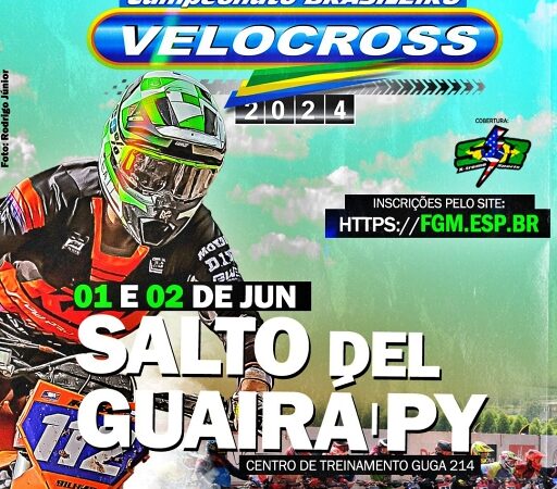 Confirmada a etapa de abertura do Brasileiro de Velocross 2024