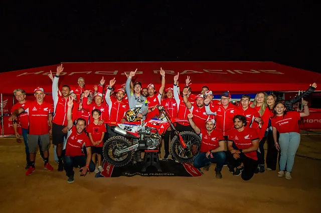 Honda comemora vitória de Dean Wilson no Arena Cross