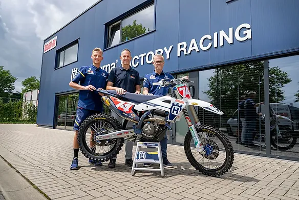 Equipe oficial Husqvarna se mantém no Mundial de Motocross