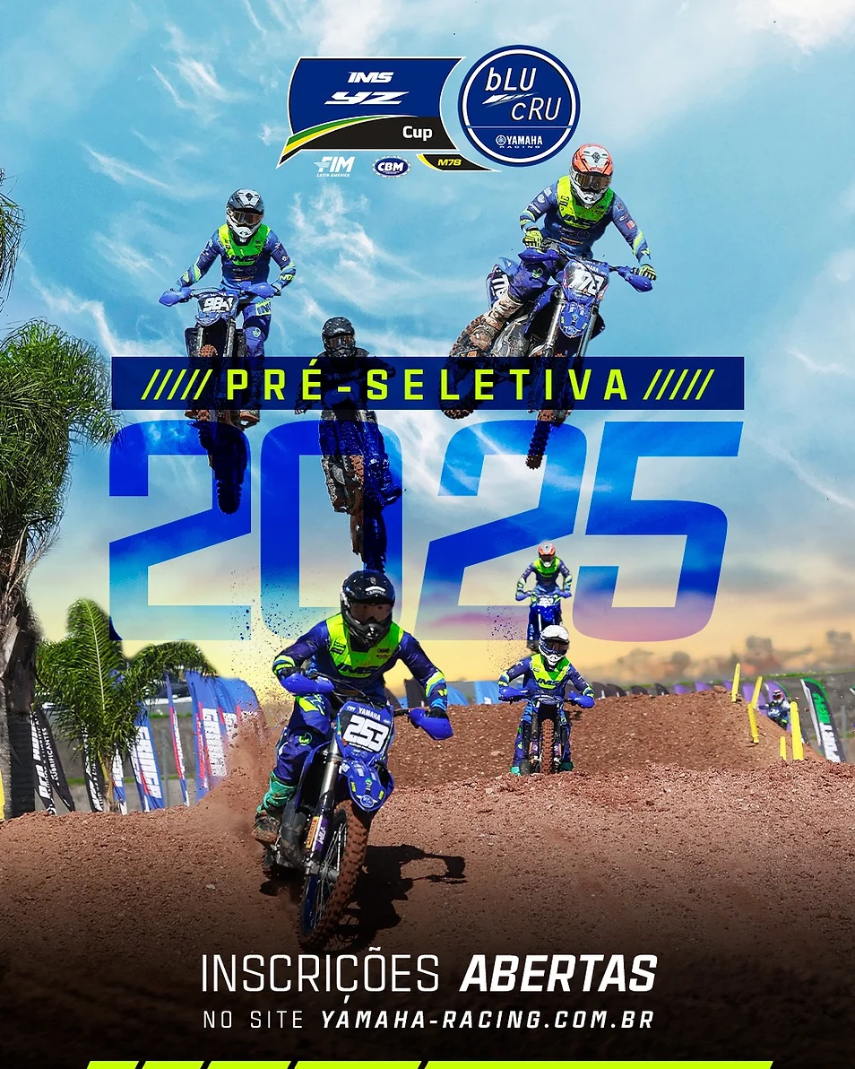 Inscrições abertas para a Seletiva da IMS YZ125 bLU cRU Cup 2025