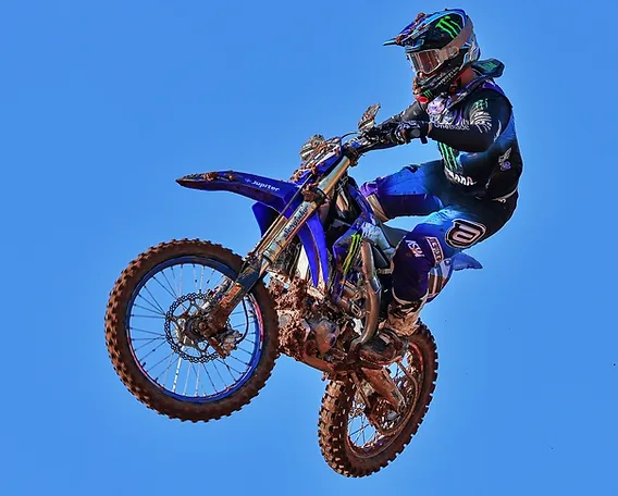 Paulo Alberto, da Yamaha Monster Energy Geração, disputa Supercross de Paris 2024