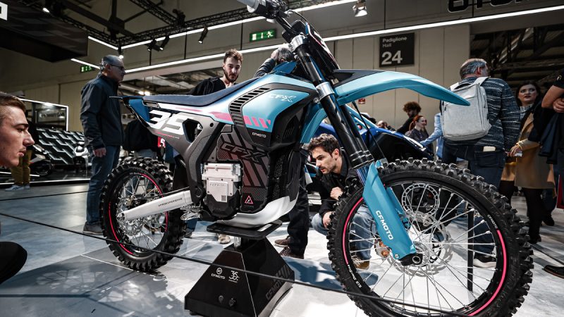 CFMoto mostra suas motos OFF ROAD ELETRICAS no EICMA Show