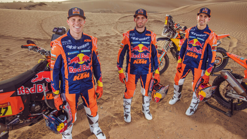 Equipe KTM 2025 Dakar Rally,  pilotos e motos revelados
