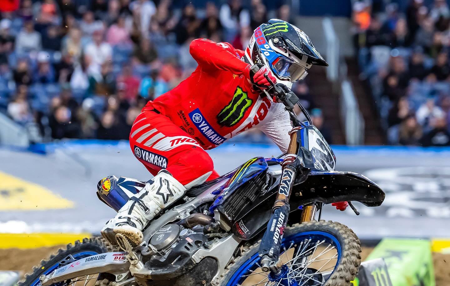 AMA SUPERCROSS 450: LESÃO DE COOPER WEBB AGRAVA-SE