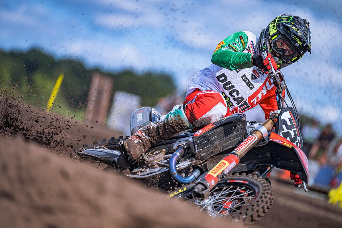 A Ducati Desmo450 MX estreia com sucesso no MXGP da Holanda