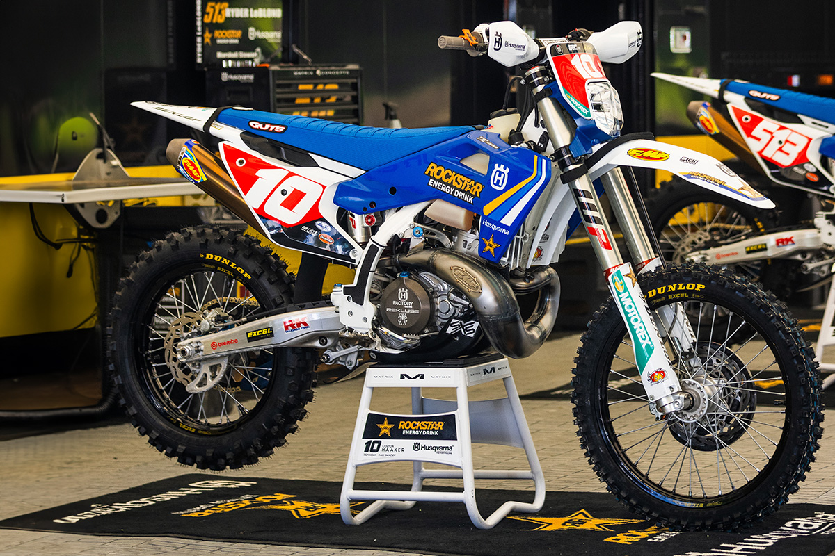 Tennessee Knockout, Rockstar Husqvarna cores especiais para TKO