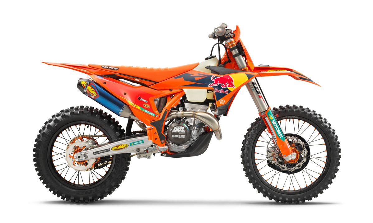 Primeira olhada: 2025 KTM 350 XC-F Edição de Fábrica Johnny G Replica