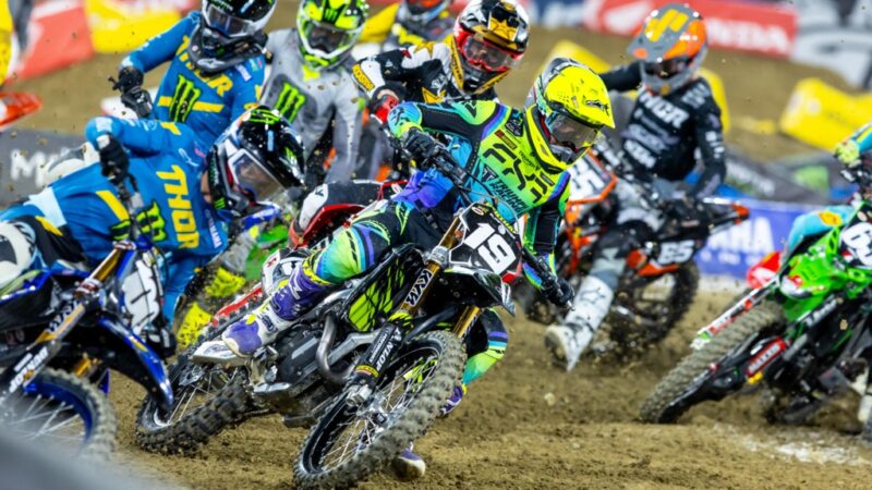 AMA Supercross: Segundo pódio consecutivo da Triumph Factory Racing