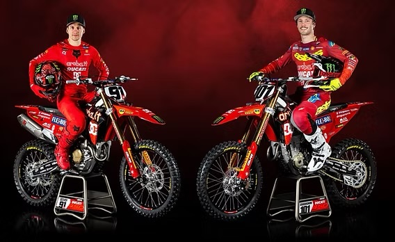 Ducati apresenta equipe para o Mundial MX