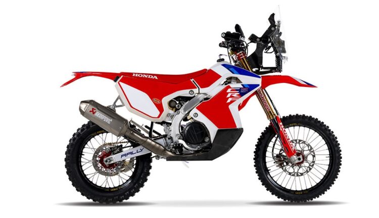 Honda CRF450RX Rally com kit HRC by Redmoto